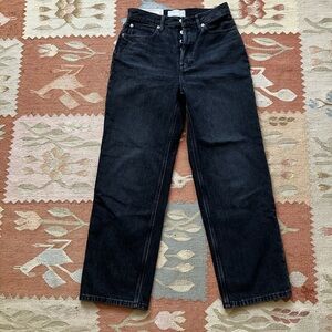 Everlane Rigid Way High Black Jeans